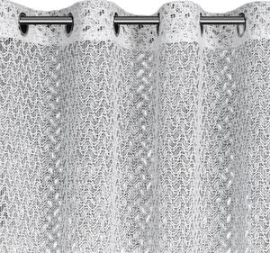Firana gotowa EUROFIRANY Clara 140 x 250 cm BiaÅy
