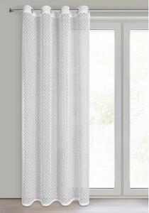 Firana gotowa EUROFIRANY Clara 140 x 250 cm BiaÅy