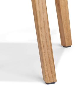 Krzesła z litego drewna dębowego