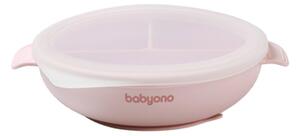 Talerz BABYONO 1661/02 Różowy