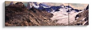 Obraz górskiego jeziora (170x50 cm)