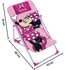 Leżak KIDS EUROSWAN Minnie Mouse WD16122