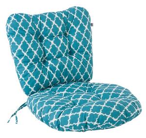 Poduszki na fotel PATIO Marocco H030-21PB 97 x 55 x 12 cm Biało-niebieski