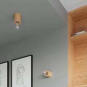 Lampa biurkowa SALGADO naturalne drewno Sollux Lighting