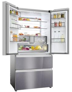 Lodówka HAIER HFR79F19EFGK No Frost Side by Side 190cm Szafirowe szkło