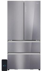 Lodówka HAIER HFR79F19EFGK No Frost Side by Side 190cm Szafirowe szkło