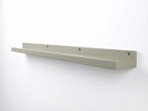 Półka ścienne na obrazy FOTOPLANK 120 cm, beżowa