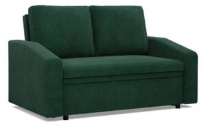 Sofa z funkcjÄ spania, BLOM, sztruks, 148x87x90 cm, butelkowa zieleÅ | TYLETEGOTU