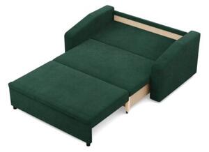 Sofa z funkcjÄ spania, BLOM, sztruks, 148x87x90 cm, butelkowa zieleÅ | TYLETEGOTU