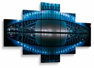 Obraz stadionu piłkarskiego (125x70 cm)