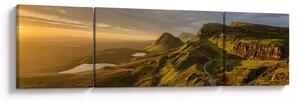 Obraz pasma górskiego (170x50 cm)