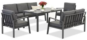 Zestaw aluminiowy Zakintos Apetito 7 antracyt Garden Point