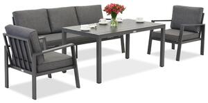 Zestaw aluminiowy Zakintos Apetito 5 antracyt Garden Point