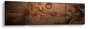 Obraz tekstury drewna (170x50 cm)