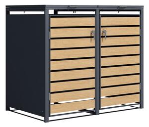 Obudowa na 2 kosze na śmieci 120l lub 240l Bremen CoverTech