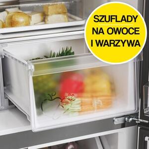 Lodówka CANDY CFQQ5T817EPS 4D Side by side No Frost 181.5cm Srebrna