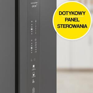 Lodówka CANDY CFQQ5T817EPS 4D Side by side No Frost 181.5cm Srebrna