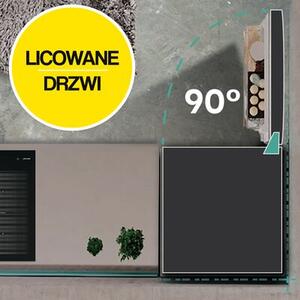 Lodówka HISENSE RB440N4GBE No frost 200.4cm Czarna (szkło) Licowane drzwi Szuflada z niższą temperaturą
