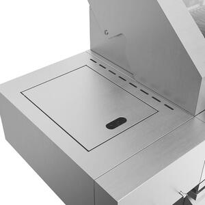 Grill ogrodowy gazowy KOLER Krone S3 Silver 21.6 kW 74 x 47 cm