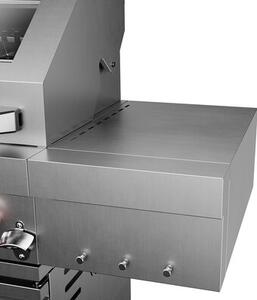 Grill ogrodowy gazowy KOLER Krone S3 Silver 21.6 kW 74 x 47 cm