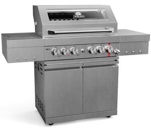 Grill ogrodowy gazowy KOLER Krone S3 Silver 21.6 kW 74 x 47 cm