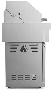Grill ogrodowy gazowy KOLER Krone S3 Silver 21.6 kW 74 x 47 cm