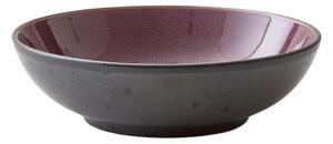 Czarna/fioletowa kamionkowa miska 1 l Gastro Black/Purple – Bitz