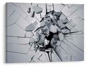 Obraz abstrakcja 3D (70x50 cm)