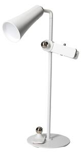 Biała lampa stołowa LED (wysokość 47,5 cm) 4in1 – Brandani