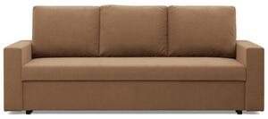 Kanapa 3 osobowa, BLOM, Mikrofaza, 220x92x85 cm, cappuccino | TYLETEGOTU