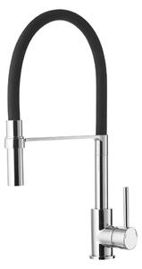ALVEUS ALVEUS 1129024 - Bateria kuchenna z elastycznym uchwytem ELIA 45 cm chrom/czarny AV0092
