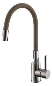 ALVEUS ALVEUS 1144428 -Bateria kuchenna z elastycznym uchwytem MINTAS 34 cm chrom/beżowy AV0115
