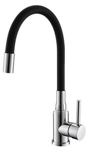 ALVEUS ALVEUS 1144427 - Bateria kuchenna z elastycznym uchwytem MINTAS 34 cm chrom/czarny AV0116