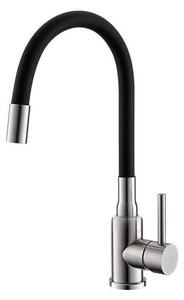 ALVEUS ALVEUS 1144432 - Bateria kuchenna z elastycznym uchwytem MINTAS 34 cm stal/czarny AV0118