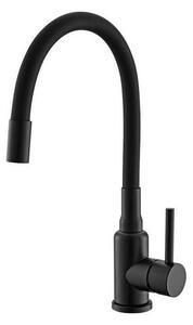 ALVEUS ALVEUS 1144433 - Bateria kuchenna z elastycznym uchwytem MINTAS 34 cm matowy czarny AV0117