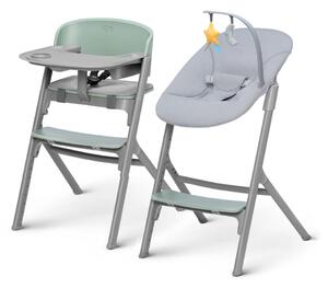 Kinderkraft KINDERKRAFT SELECT-Krzesło do jadalni dla dzieci LIVY Premium Olive green +lehátko CALMEE AG0810
