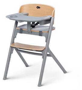 Kinderkraft KINDERKRAFT SELECT - Krzesło do jadalni dla dzieci 3w1 LIVY Premium dąb AG0808