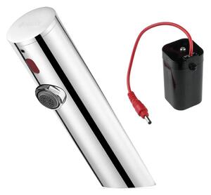 Deante Deante BQR_P28R - Bezdotykowa bateria umywalkowa SENSE 4xAA polerowana stal DN0052