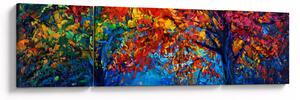 Obraz malowania natury (170x50 cm)