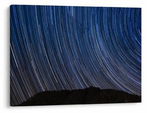 Obraz nocnych gwiazd i nieba (70x50 cm)
