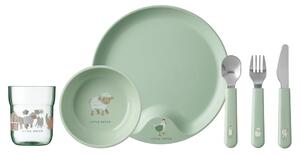 Plastikowy zestaw naczyń dla dzieci 6 szt. Little Farm by Little Dutch – Mepal