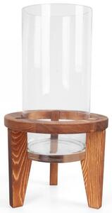 Wazon EUROFIRANY Grace 19 x 18 cm Przezroczysty