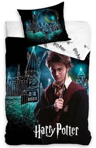 Pościel bawełniana Harry Potter Magiczny Hogwart, 140 x 200 cm, 70 x 90 cm