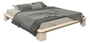 Sosnowe łóżko typu futon 160x200 cm