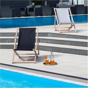 Leżak PATIO Gozo Classic 409573 Czarny