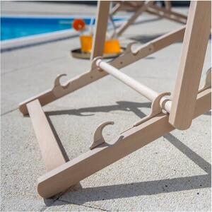 Leżak PATIO Gozo Classic 409573 Czarny