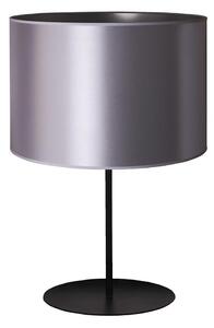 Duolla Duolla - Lampa stołowa CANNES 1xE14/15W/230V śr. 20 cm srebrny/czarny DU603034