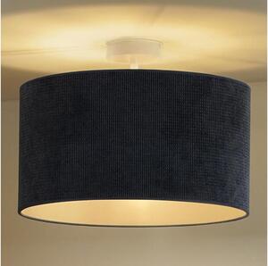 Duolla Duolla - Żyrandol natynkowy CORDUROY 1xE27/15W/230V ciemny śr. 40 cm niebieski DU604871