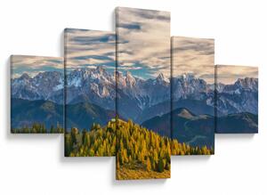 Obraz - panorama górska (125x70 cm)