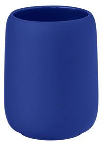 Niebieski ceramiczny kubek na szczoteczki do zębów Sono – Blomus